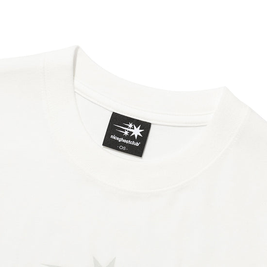 Nice Ghost Club 3 Stars Symbol Crop Slim Tee