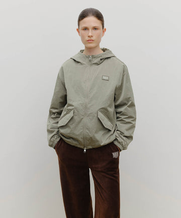 Marithé François Girbaud Marithé SPORT HOODED WINDBREAKER GRAY