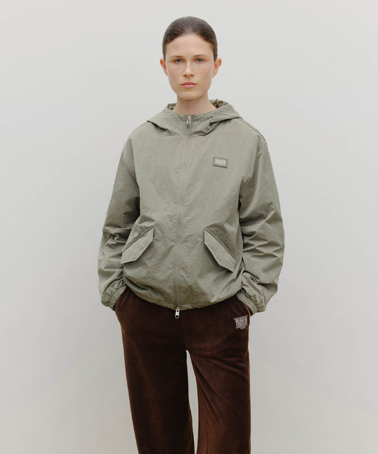 Marithé François Girbaud Marithé SPORT HOODED WINDBREAKER GRAY
