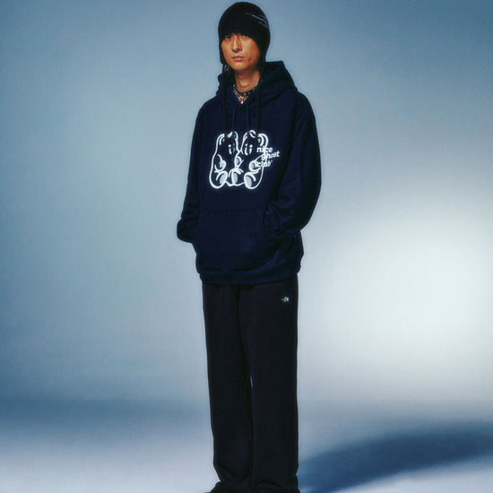 Nice Ghost Club Gummy Bear & Logo Hoodie