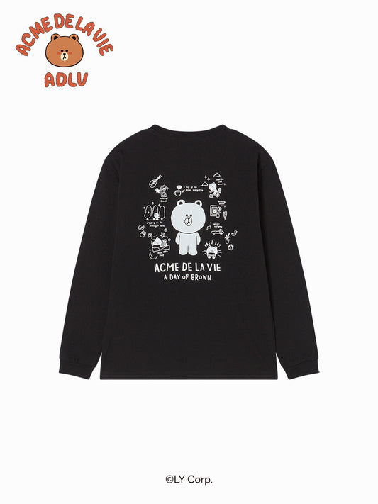 ADLV Day of Line Friends Long Sleeve T-Shirt
