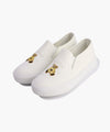 Marithé François Girbaud Kids Bear Cotton Slip-On