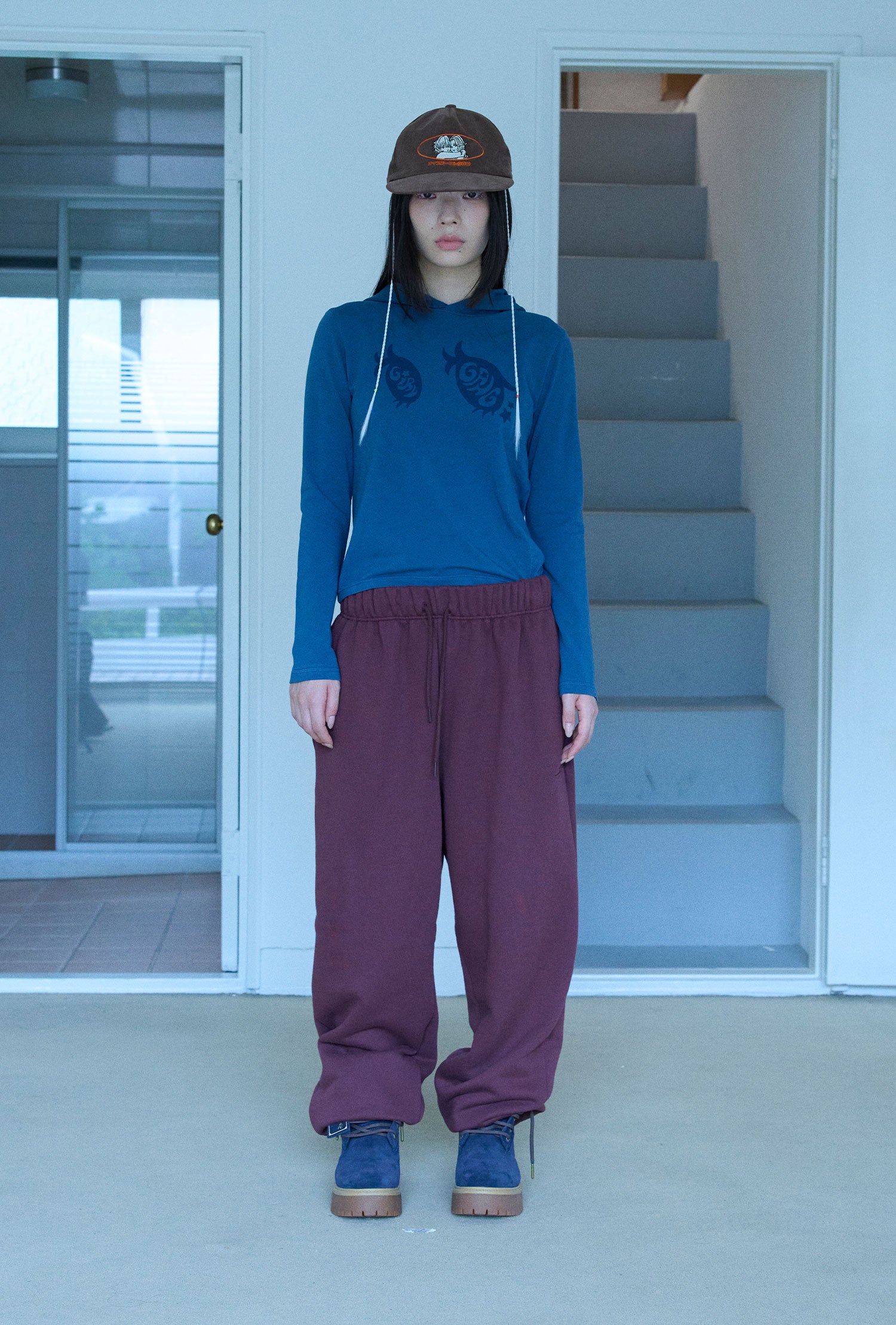 Nice Ghost Club Girl Gang Eye Logo Hoodie