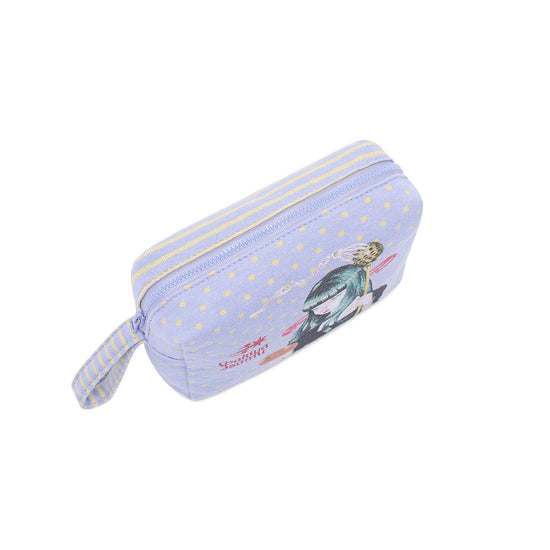 Nice Ghost Club Gakiya Isamu Fabric Pouch [Purple]