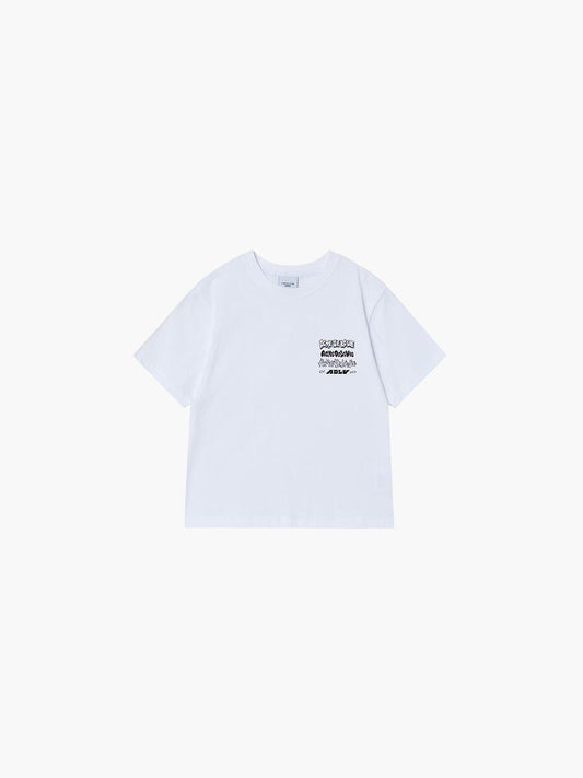 ADLV Kids Mix Type Graphics Short Sleeve T-Shirt
