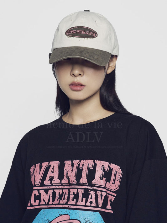 ADLV Two Tone Applique Patch Ball Cap