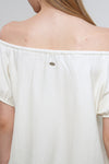 General Idea WOMAN Cap Sleeve Shirring T-Shirt