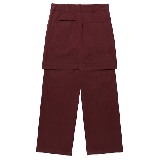 Nice Ghost Club Layered Skirt Chino Pants