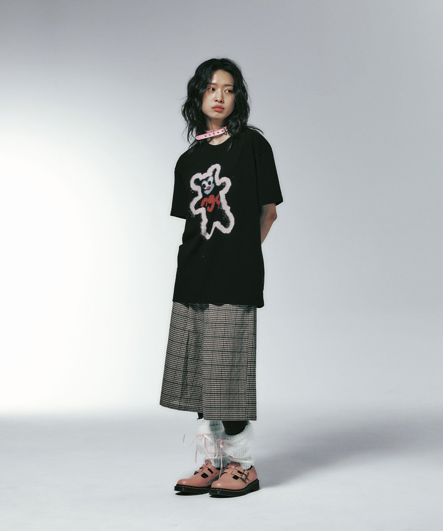 Nice Ghost Club Spray Print Tee