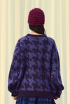 Nice Ghost Club Stripe Beanie [Burgundy]