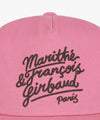 Marithé François Girbaud DRAWING LOGO 5PANEL CAP