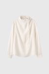 General Idea WOMAN Silky Scarf Blouse
