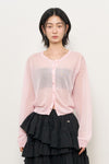 General Idea WOMAN Packable Sheer Long Sleeve Cardigan