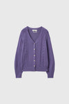 General Idea WOMAN Cotton Blend Saddle Shoulder Cardigan