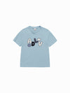 ADLV Women's ADLV Applique Logo Short Sleeve T-Shirt
