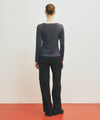 Marithé François Girbaud Marithé SPORT W PIN-TUCK WIDE PANTS black