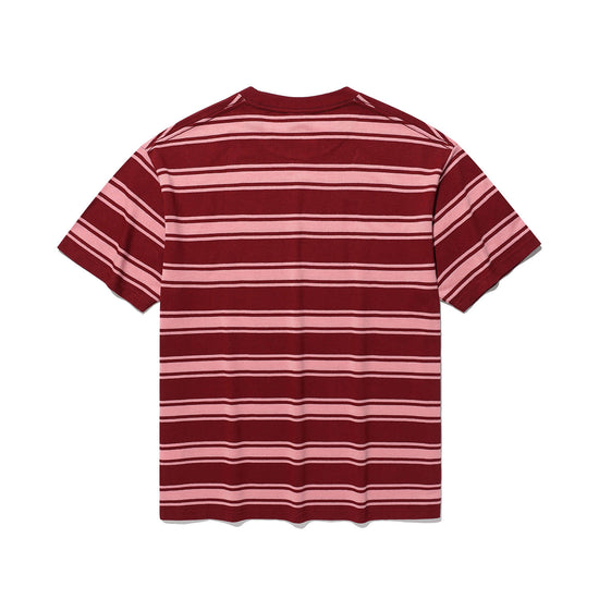 Nice Ghost Club Multi Stripe 3 Star Tee [Red]