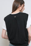 General Idea WOMAN Back Point Loose Fit Vest