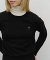 Marithé François Girbaud W Basic Crop Knit Pullover