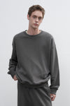 General Idea UNISEX Cotton Logo Loose Fit Sweatshirt