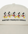 Marithé François Girbaud [MARITHE_DISNEY] MICKEY_GRAPHIC 5 PANEL CAP light beige