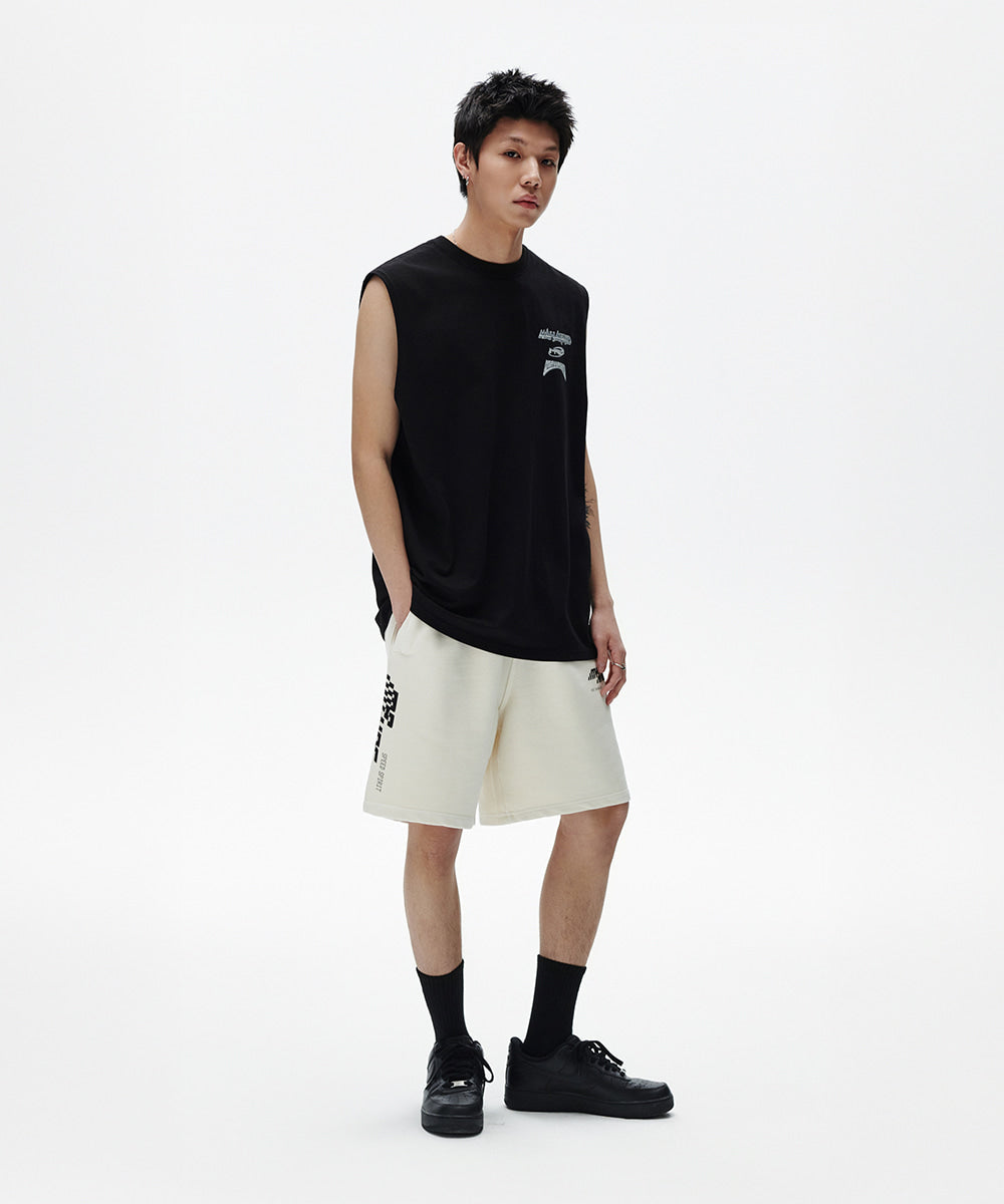 Mahagrid Multi Logo Sleevless Black