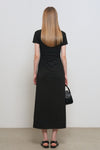 General Idea WOMAN Fitted Shirring Long Dress
