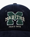 Marithé François Girbaud M Logo Corduroy Covered Cap