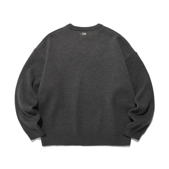 Nice Ghost Club Fantasia Mickey Mouse Knit [Charcoal]