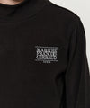 Marithé François Girbaud Kids Classic Logo Half Neck Long Sleeve - Ivory