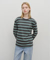 Marithé François Girbaud Multi Color Stripe Long Sleeve
