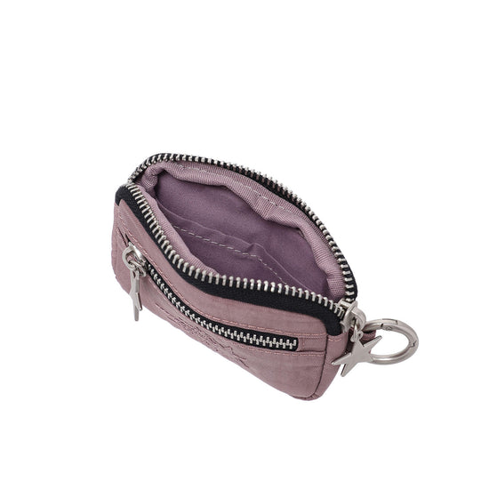 Nice Ghost Club Stitched 3Star Card Wallet [Purple]