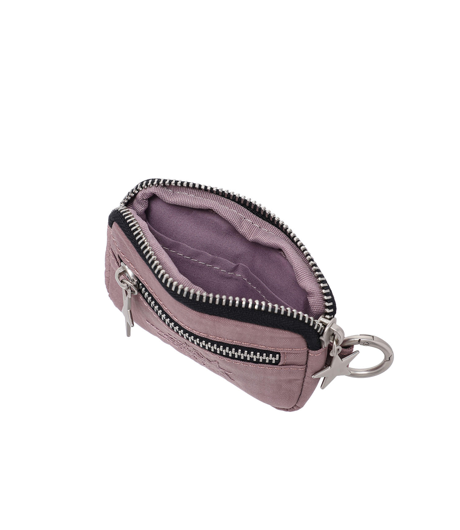 Nice Ghost Club Stitched 3Star Card Wallet [Purple]