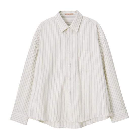 Bitter Cells Oversized Sasha Stripe Shirt