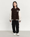 Marithé François Girbaud Kids Uni Fleece Varsity Jacket