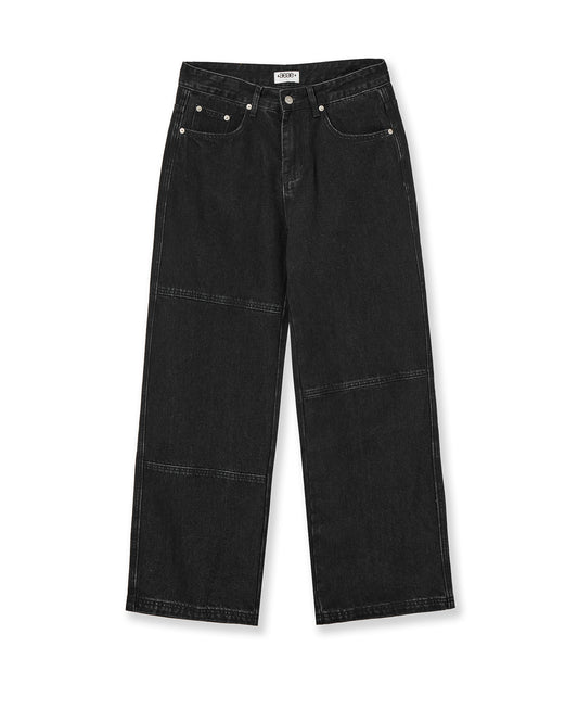 AEAE DENIM WORK PANTS [BLACK]