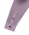 Mahagrid SPRAY DYEING CHECK CROP SHIRT