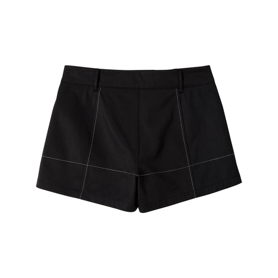 Bitter Cells Stitch Slit Cotton Shorts