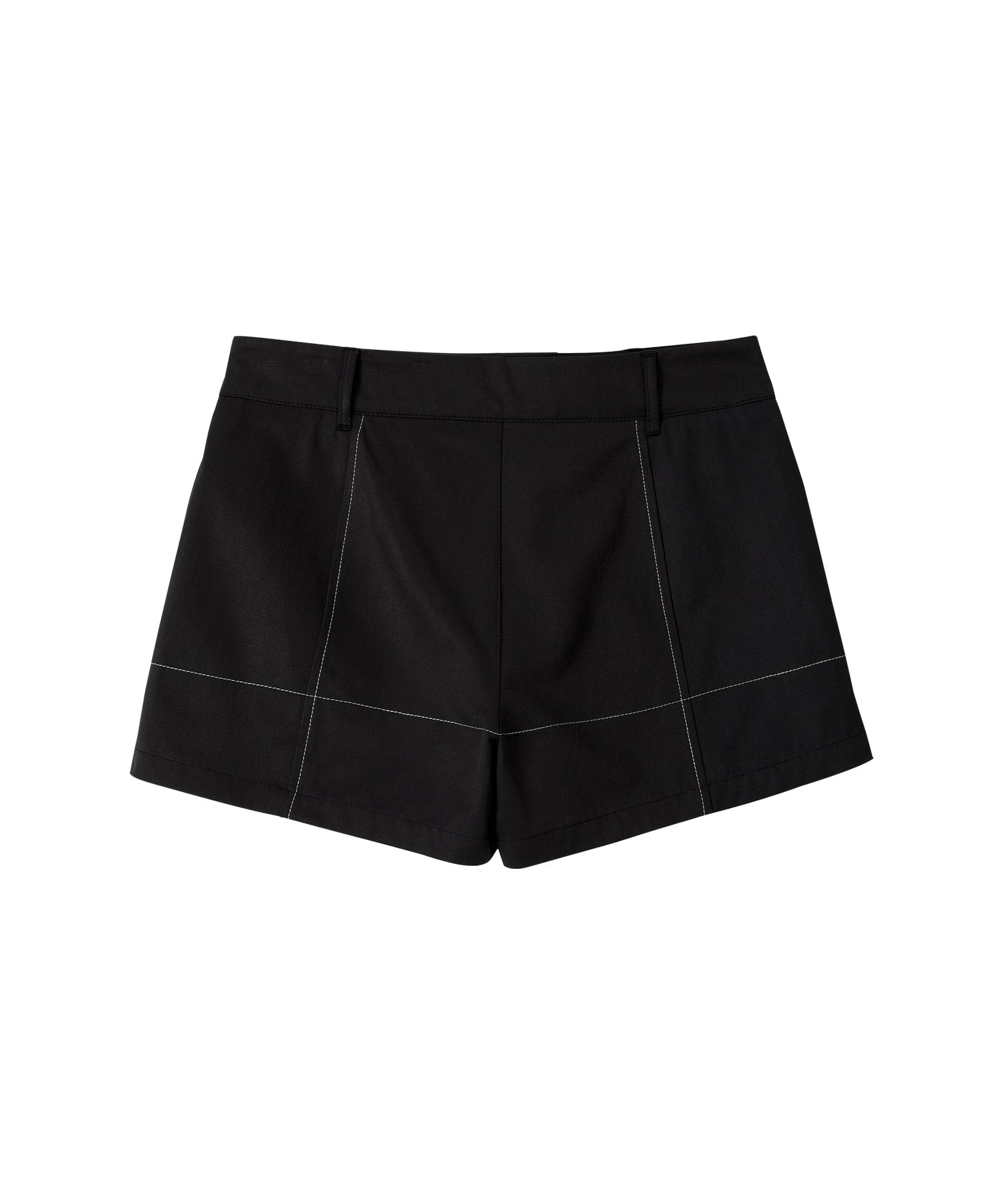 Bitter Cells Stitch Slit Cotton Shorts