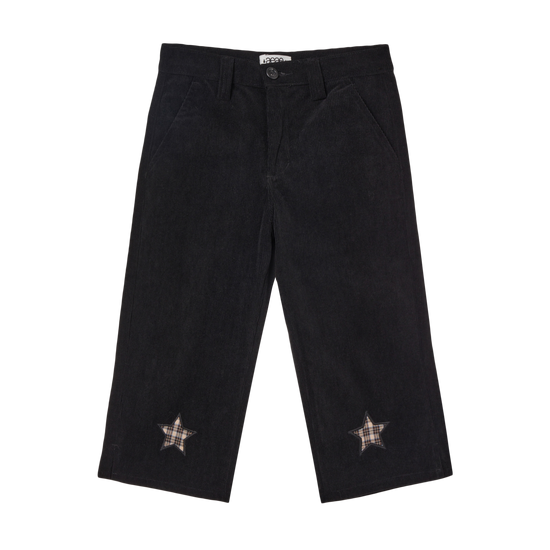 AEAE Star Patch Capri Corduroy Pants