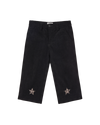 AEAE Star Patch Capri Corduroy Pants
