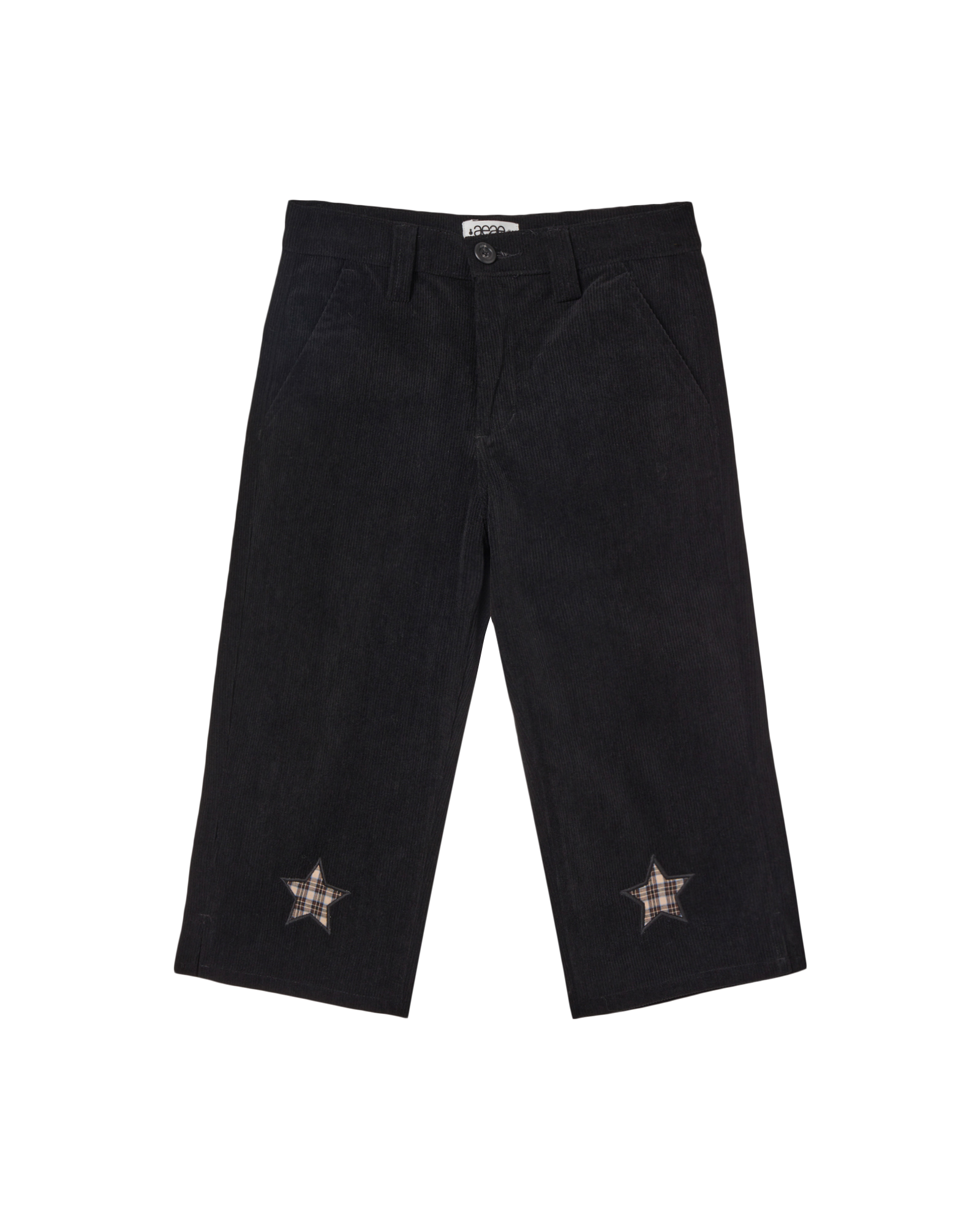 AEAE Star Patch Capri Corduroy Pants