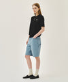 Marithé François Girbaud W CARPENTER DENIM SHORTS