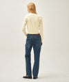 Marithé François Girbaud Women's Slim Straight Denim Pants