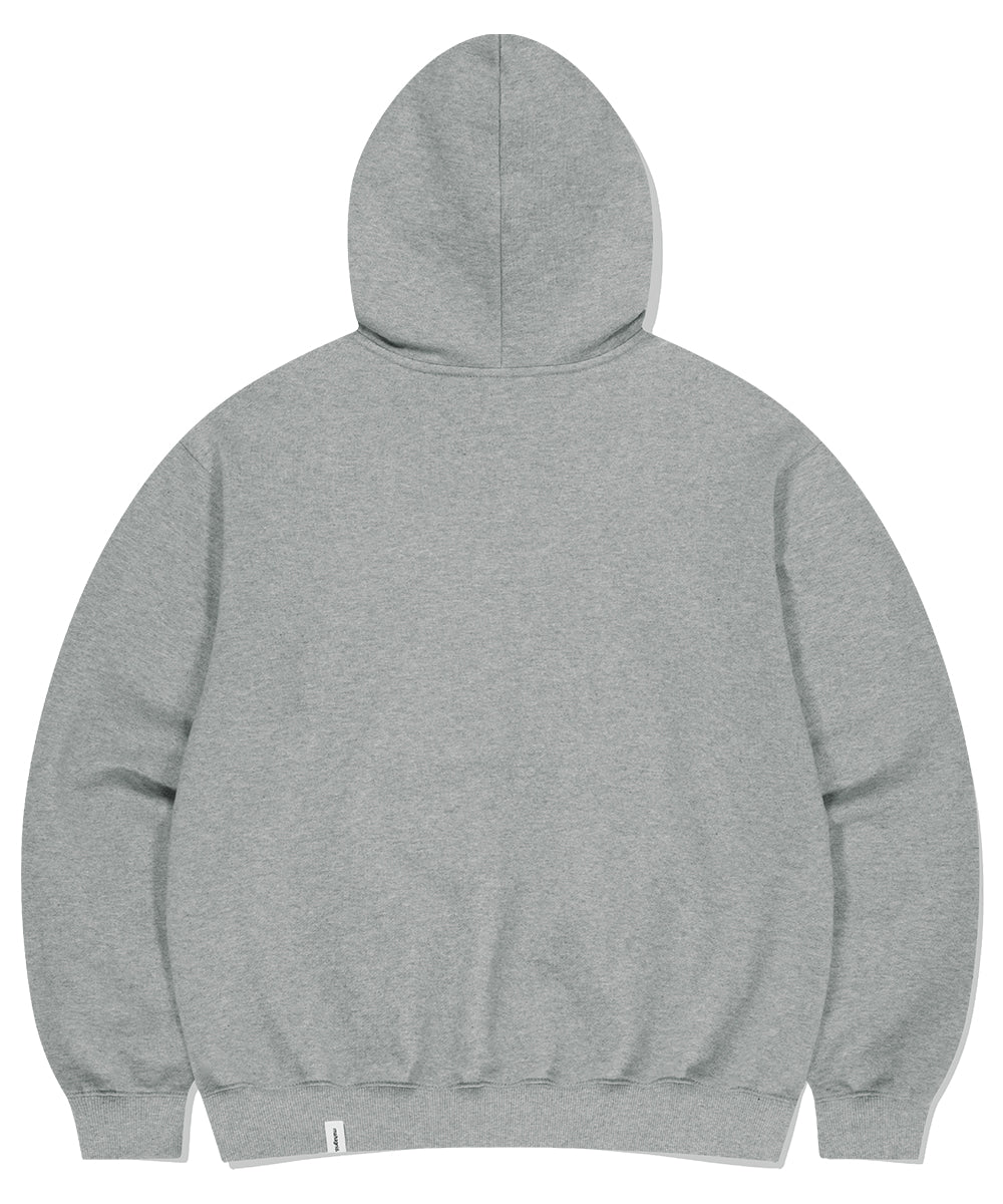 Mahagrid ECLIPSE RAW CUT ZIP UP HOODIE