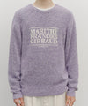 Marithé François Girbaud Boucle Classic Logo Knit Pullover