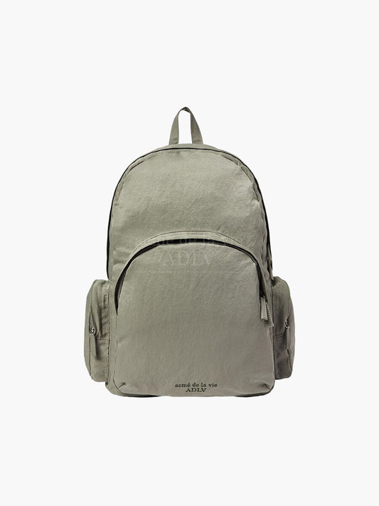 ADLV Basic Logo Stitch Nylon Backpack