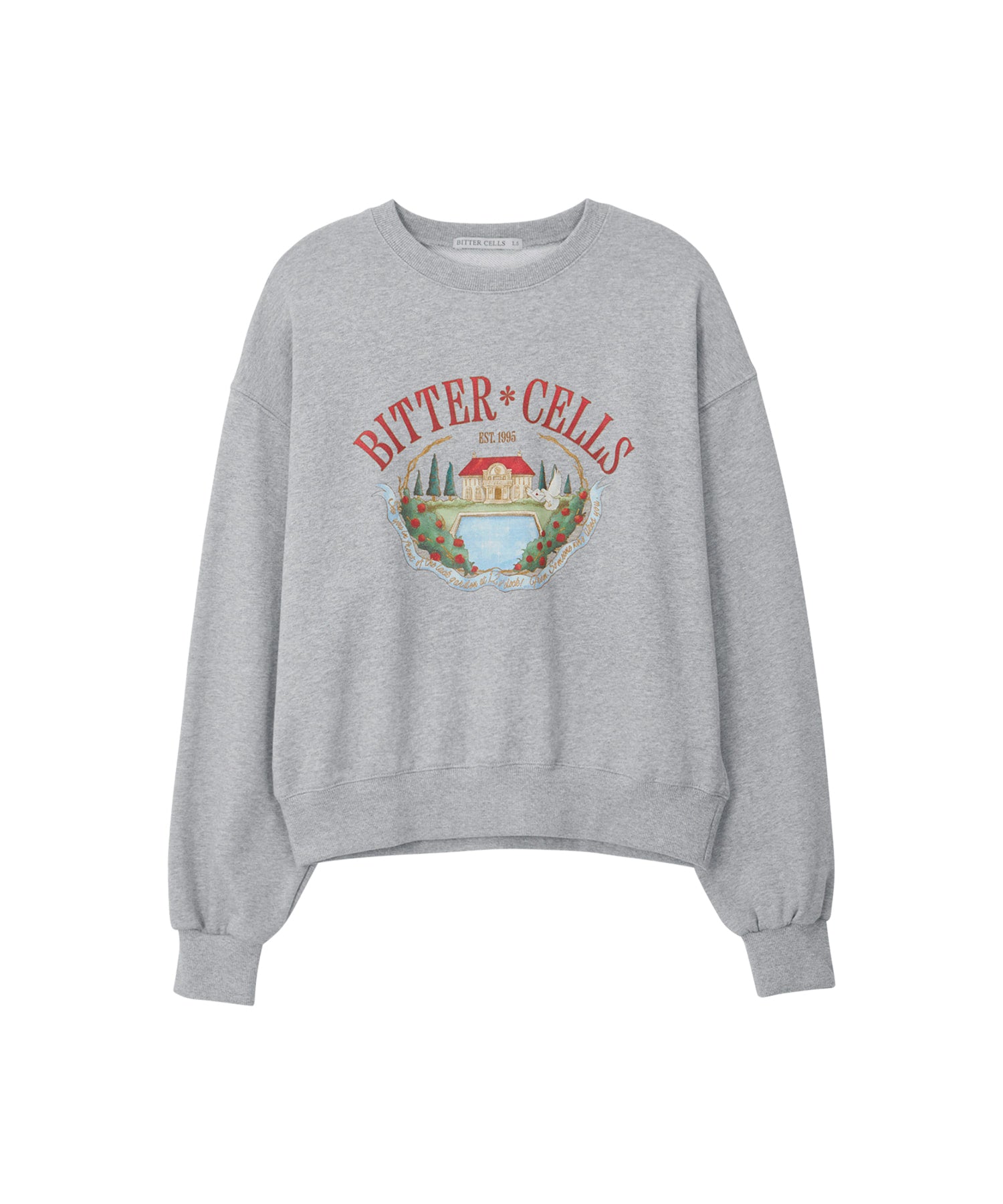 Bitter Cells Rosen Garden Sweatshirt - Grey