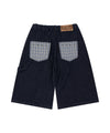 Mahagrid Bermuda Check Pocket Denim Short [Indigo]