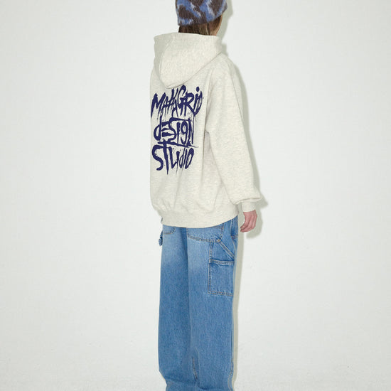 Mahagrid Double Knee Denim Pant [Blue]